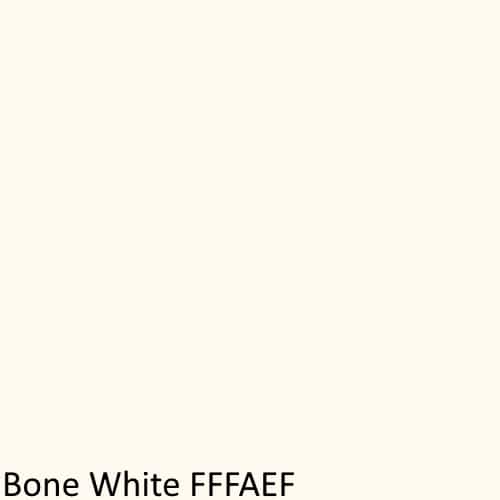 bone white