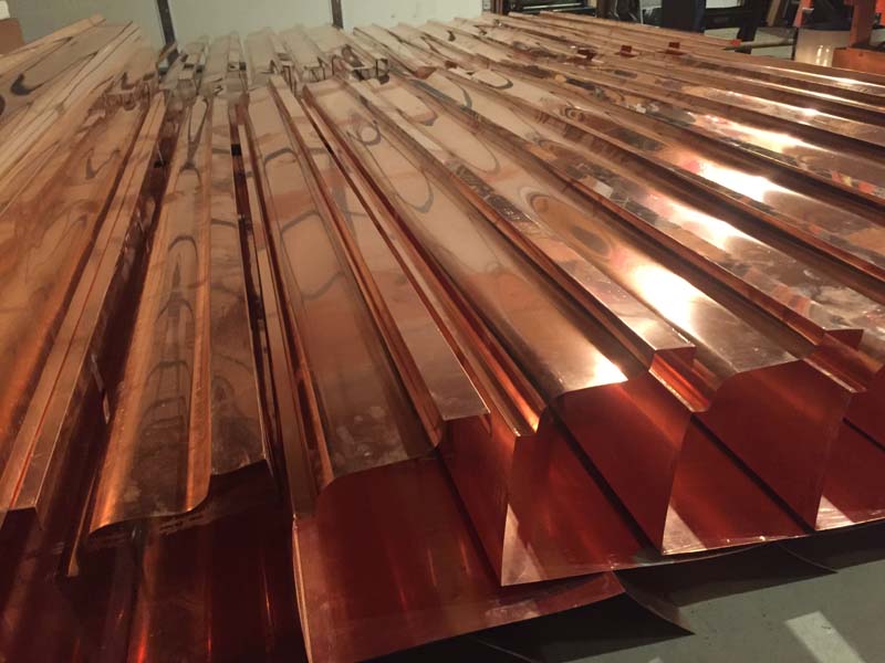 copper guttering bulk