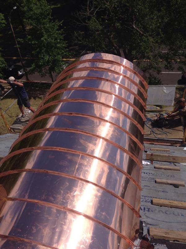 copper panel